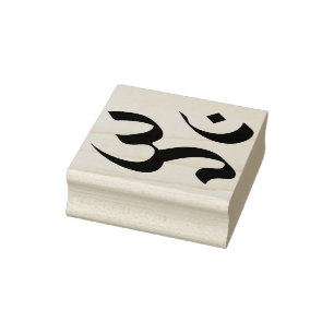 Hintere spirituelle om art Briefmarke Gummistempel
