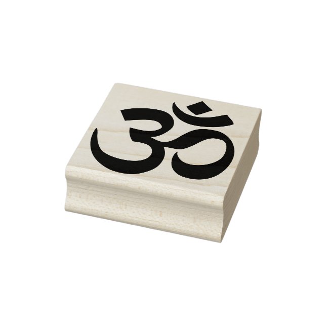 Hintere spirituelle om art Briefmarke Gummistempel (Stempel)