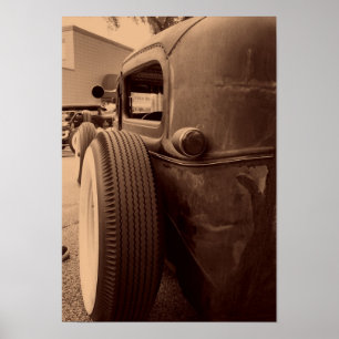 Hinterer Reifen Poster
