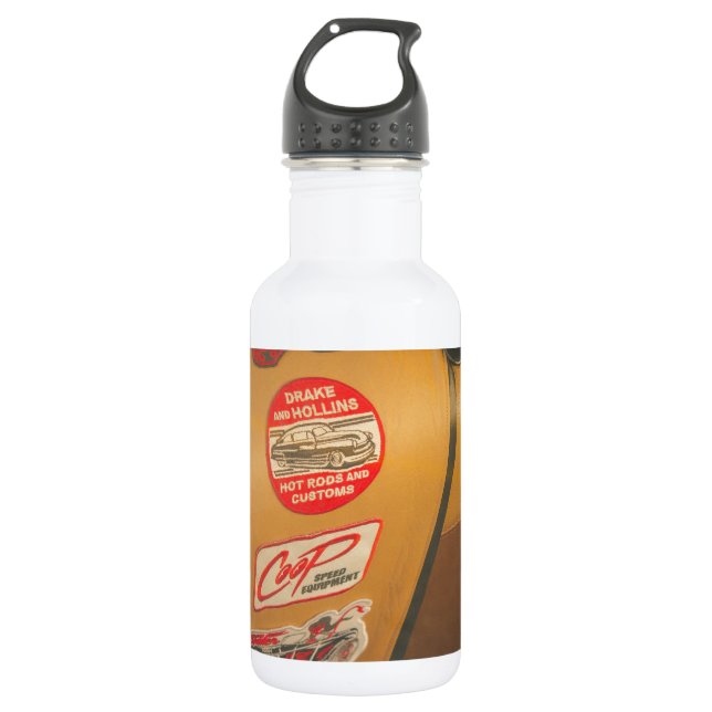 Hinterer Sitzaufkleber Trinkflasche (Vorderseite)