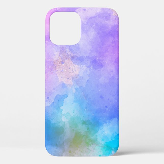 Hintergrund abstrakte Aquarellbilder Case-Mate iPhone Hülle (Rückseite)