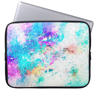 Hintergrund abstrakte Aquarellbilder Laptopschutzhülle