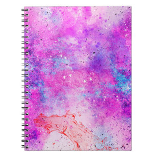 Hintergrund abstrakte Aquarellbilder Notizblock