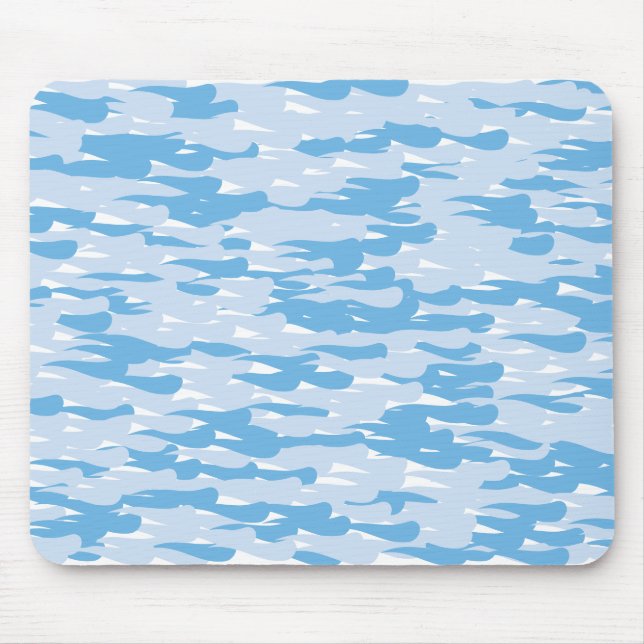 Hintergrund abstrakter Waves Mousepad (Vorne)