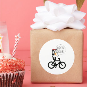 Hintergrund ändern runder aufkleber