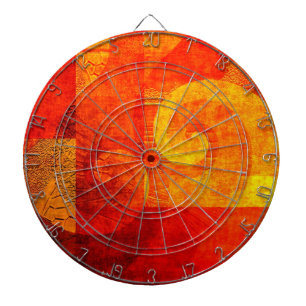 Hintergrund Antique Spiralen Dartscheibe