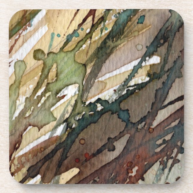 Hintergrund-Aquarell 2 Untersetzer (Vorderseite)