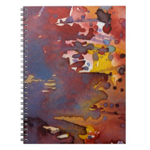 Hintergrund-Aquarell 8 Notizblock