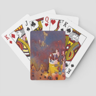 Hintergrund-Aquarell 8 Spielkarten