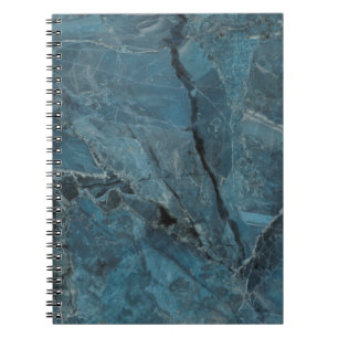 Hintergrund aus blauem Marmor, italienischer Marbe Notizblock