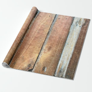 Hintergrund aus Holz. abstrakt, alt, rückständig Geschenkpapier