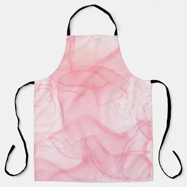 Hintergrund aus rosa Marmor, Hintergrund der flüss Schürze (Vorderseite)