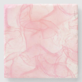 Hintergrund aus rosa Marmor, Hintergrund der flüss Steinuntersetzer