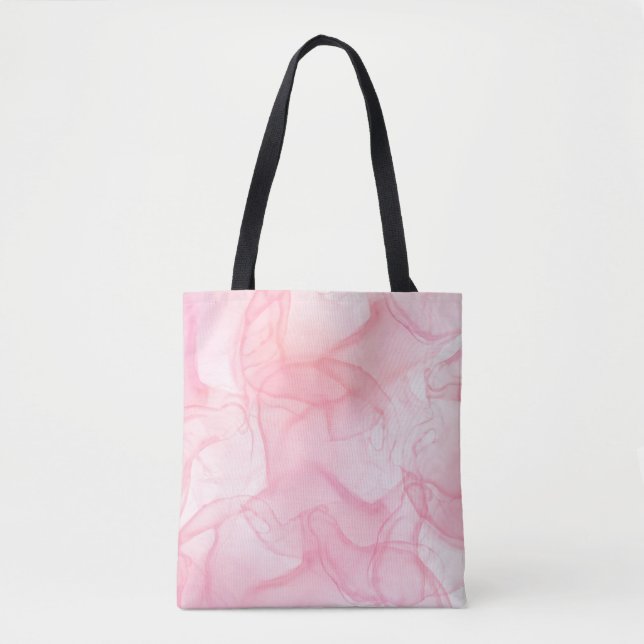 Hintergrund aus rosa Marmor, Hintergrund der flüss Tasche (Vorderseite)