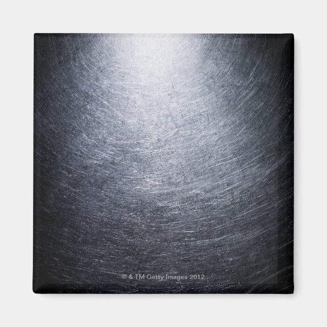 Hintergrund aus rostfreiem Stahl Magnet (Vorne)