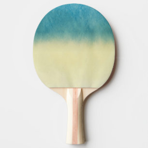 Hintergrund-Beschaffenheits-Aquarell-Papier Tischtennis Schläger