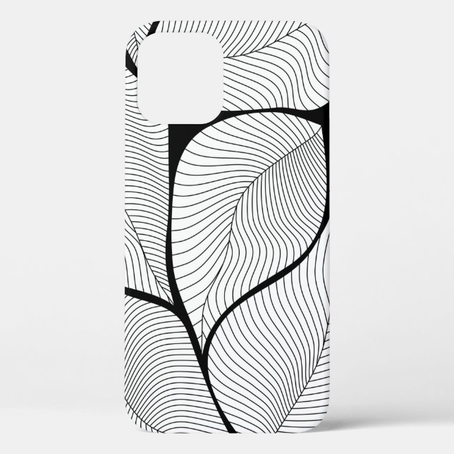 Hintergrund-Blätter Case-Mate iPhone Hülle (Rückseite)