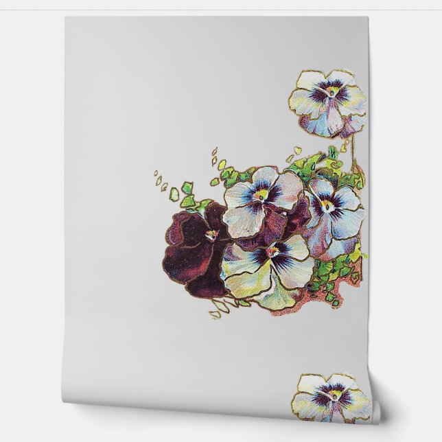 Hintergrund-Blume Tapete (Abrollen)