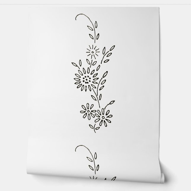 Hintergrund-Blume Tapete (Abrollen)
