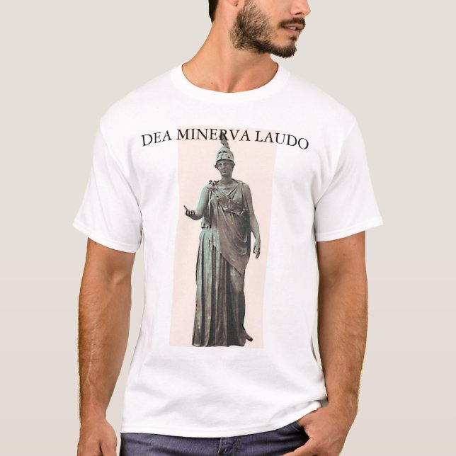 HINTERGRUND DEA MINERVA-NO T-Shirt (Vorderseite)