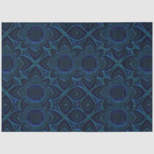 Hintergrund-Dekoration für Royal Blue Metal Seidenpapier