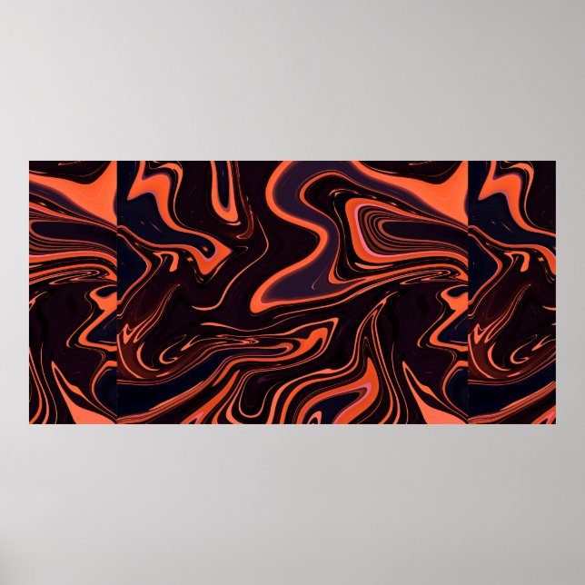 Hintergrund der abstrakten Marmortextur Poster (Vorne)