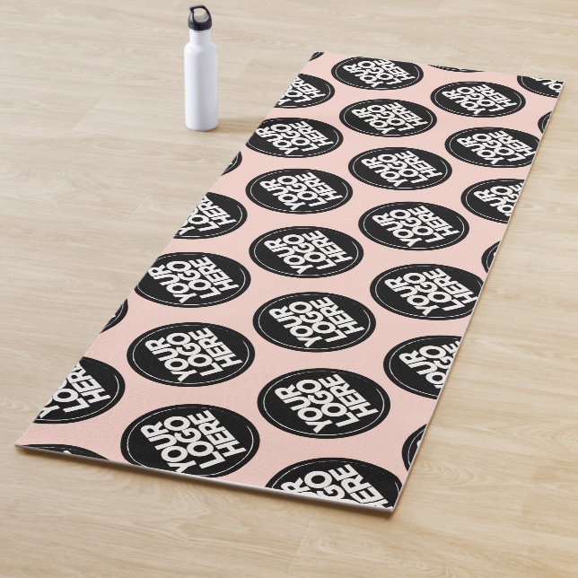 Hintergrund der beruflichen Rosa-Wiederholung von  Yogamatte (Beispiel)