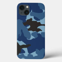 Hintergrund der coolen blauen Camouflage Military 