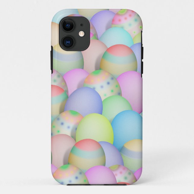 Hintergrund der gefärbten Ostereier Case-Mate iPhone Hülle (Rückseite)
