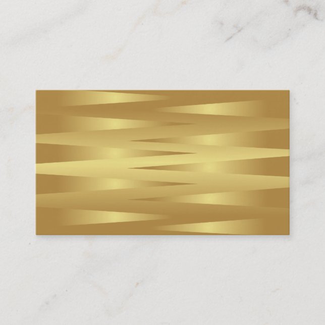 Hintergrund der Gold Business Card Visitenkarte (Vorderseite)