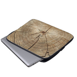 Hintergrund der Imitate Tree Rings Laptopschutzhülle