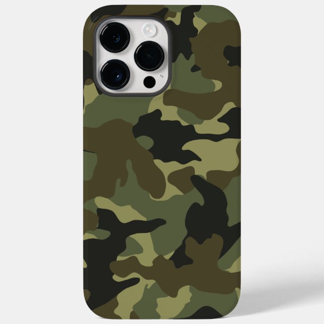 Hintergrund der militärischen Camouflage-Muster de Case-Mate iPhone Hülle (Rückseite)