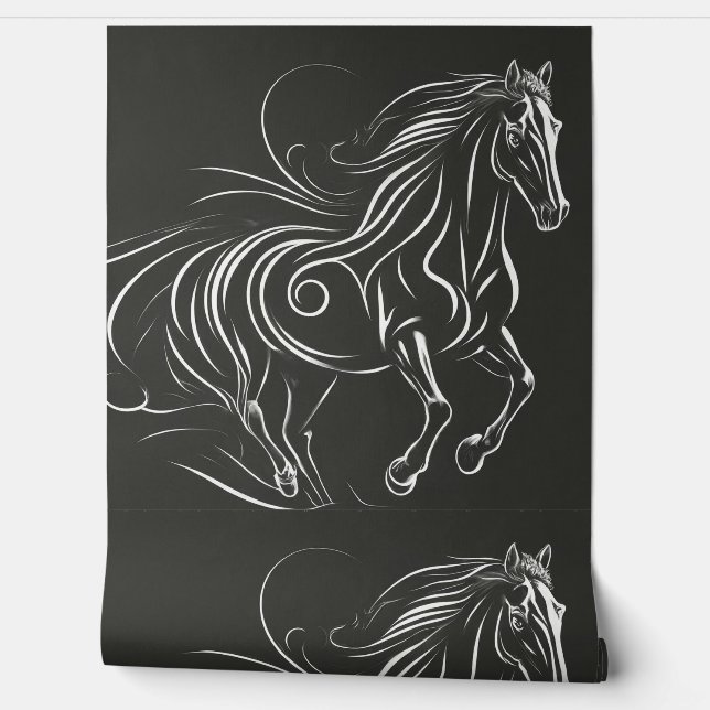 Hintergrund der Reitbahn Tapete (Abrollen)