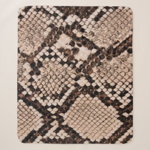 Hintergrund der Schlangenhautextur Sherpadecke