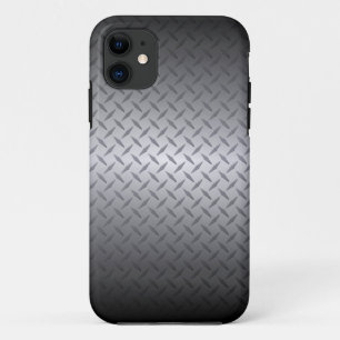 Hintergrund der schwarz-glänzenden Stahltafel Case-Mate iPhone Hülle
