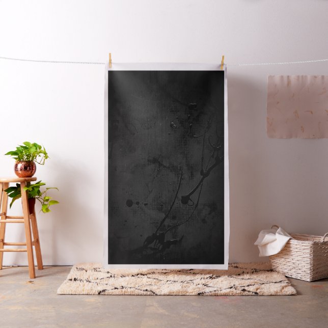 Hintergrund der Schwarzen Leinwand 002 Stoff (Beispiel)