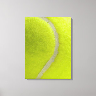 Hintergrund der Tennis Ball Printmuster Leinwanddruck