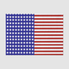 Hintergrund der US Flagge Seidenpapier