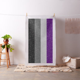 Hintergrund des Flag "Glitzer Asexual Prilag" für  Stoff