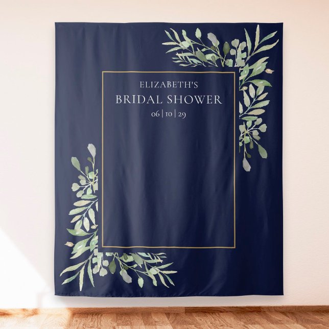 Hintergrund des Fotos des Navy Blue Greenerity Bra Wandteppich (Von Creator hochgeladen)