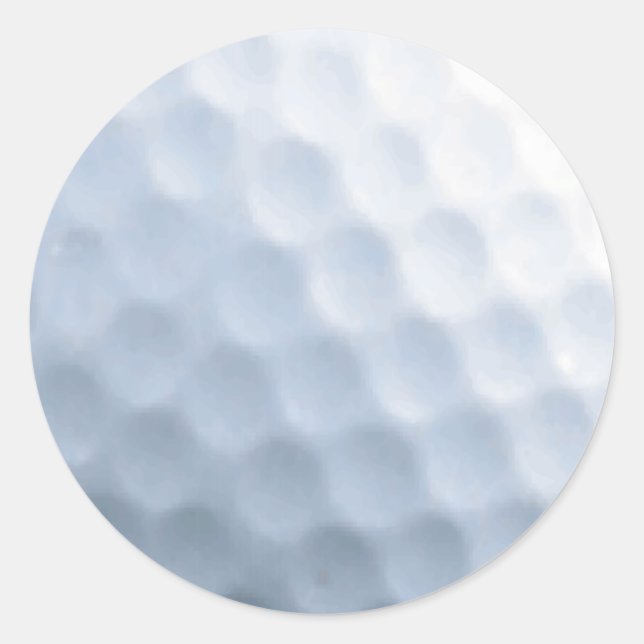 Hintergrund des Golftönens Runder Aufkleber (Vorderseite)