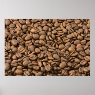 Hintergrund des Kaffees Poster
