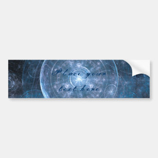Hintergrund des Kosmos 2001 Autoaufkleber