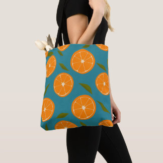 Hintergrund des Musters "Slice Orange" Tasche