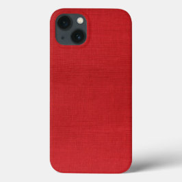 Hintergrund des Red Linen Texture Fotos Case-Mate iPhone Hülle