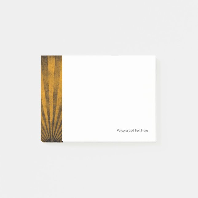 Hintergrund des Retrotyps Post-it Klebezettel (Vorderseite)