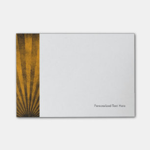 Hintergrund des Retrotyps Post-it Klebezettel