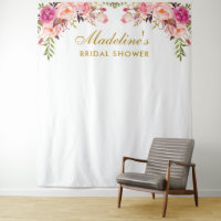 Hintergrund des rosa Brautparty | Foto Booth Prop