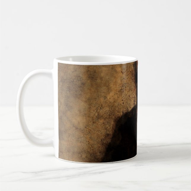 Hintergrund des Todes Kaffeetasse (Links)
