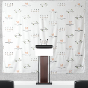 Hintergrund des Unternehmens White Custom Three Lo Wandteppich